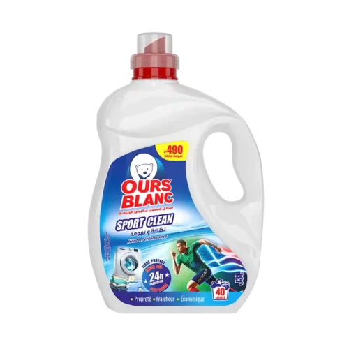 OURS BLANC LESSIVE LIQUIDE 3L SPORT