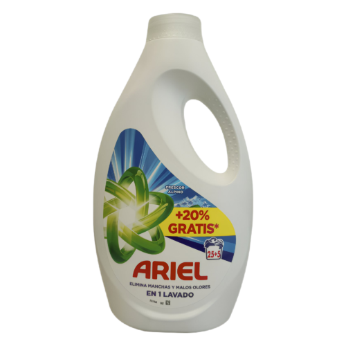 ARIEL LESSIVE LIQUIDE 30D/1.35L ALPINE