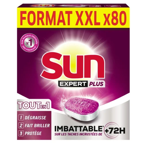 SUN EXPERT PLUS TOUT EN 1 80 TABS