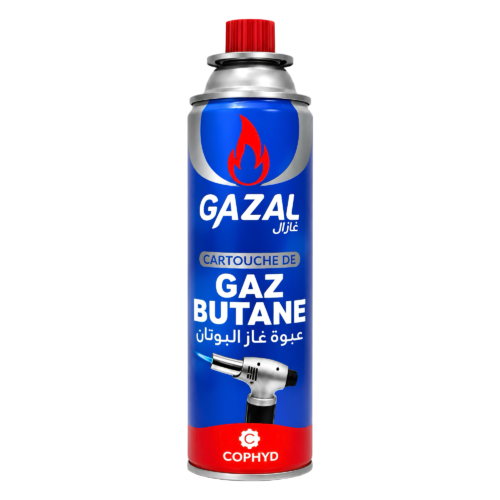 GAZAL CARTOUCHE GAZ BUTANE 400ML