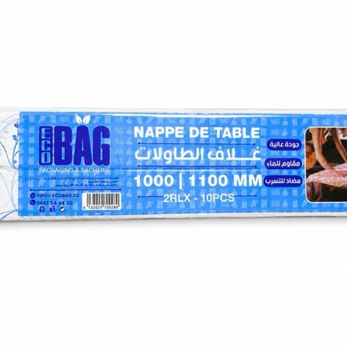 ECO BAG NAPPE JETABLE 1MX1.1M X20