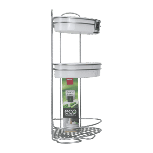 METALTEX ORBIT ETAGERE SDB 3 NIV 403710 21X21X53CM
