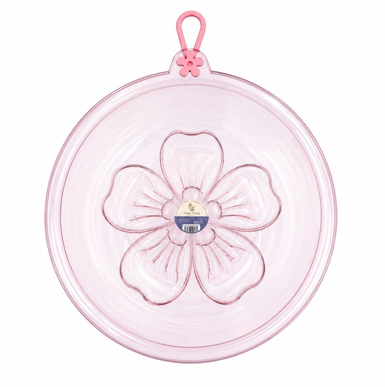 NEW TIME FLOWER BASSINE 28CM ROSE