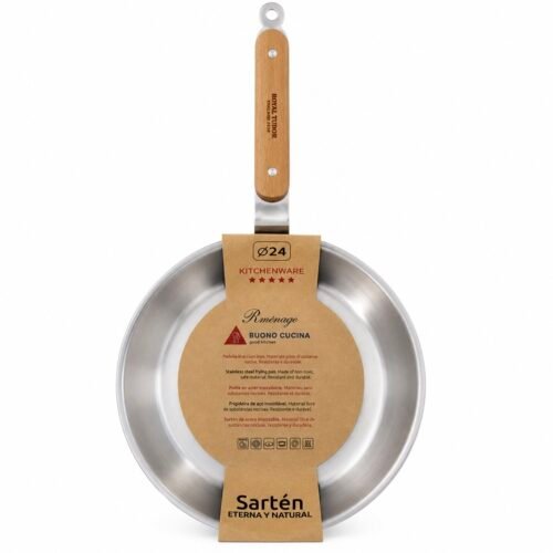 R MENAGE POELE EN INOX 24CM