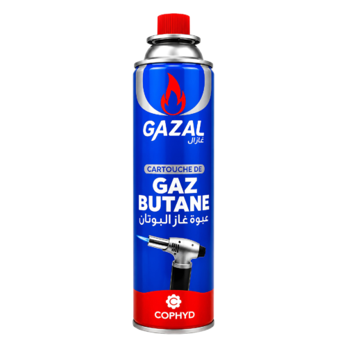 GAZAL CARTOUCHE GAZ BUTANE 600ML
