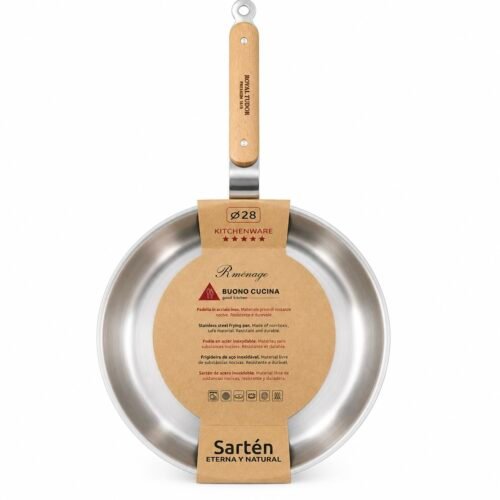 R MENAGE POELE EN INOX 28CM