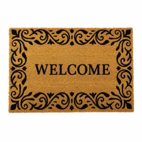 PAILLASSON EN FIBRE DE COCO 39X59CM 239832 WELCOME