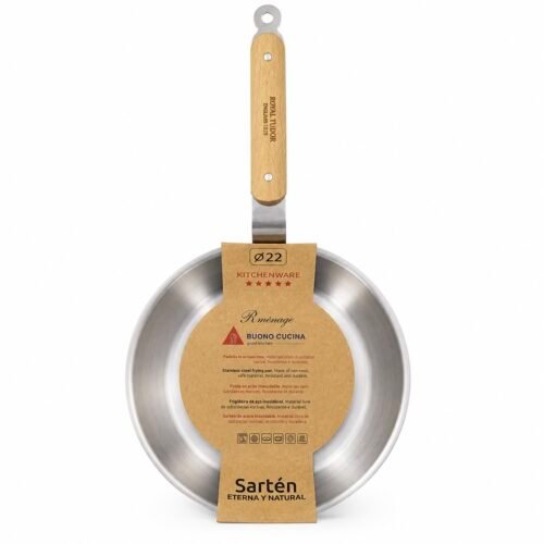 R MENAGE POELE EN INOX 22CM