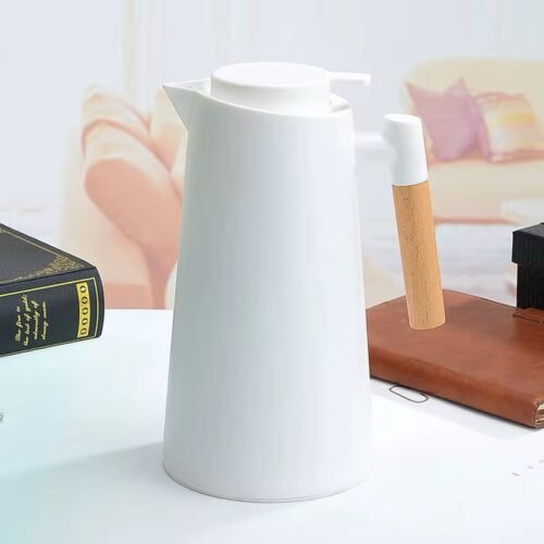 THERMOS AVEC AFFICHEUR 1L 1243-4 BLANCHE