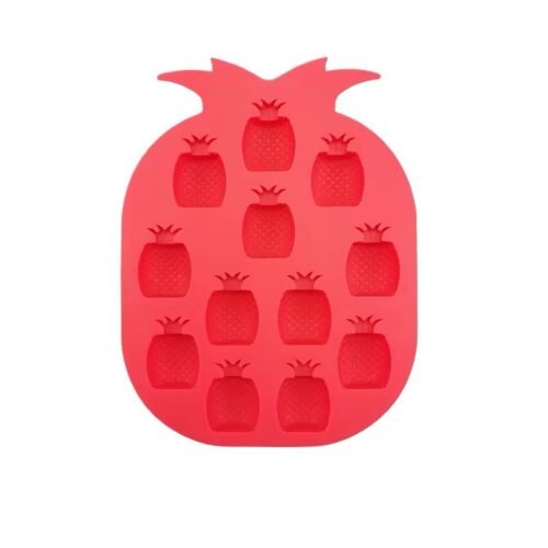 UNO PLASTICO MOULE A GLACONS EN SILICONE ANANAS