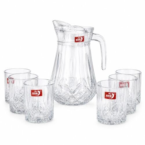 DELI GLASS SERVICE A EAU 7PCS EH1002-1D/L7