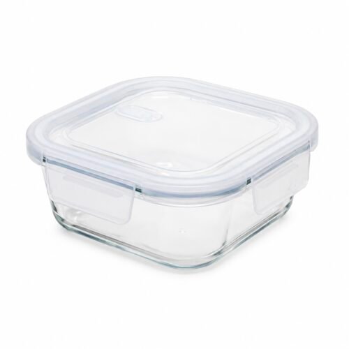DELI GLASS PORTE MANGER CARRE 800ML GPK202-800