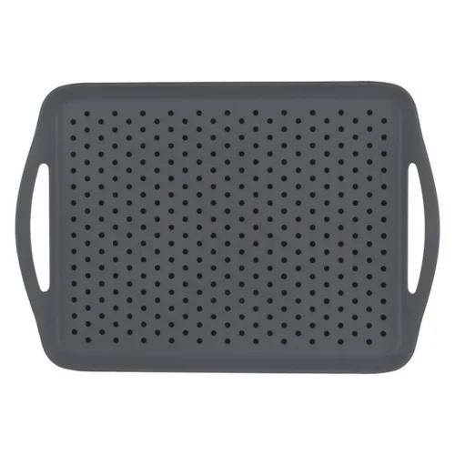 5FIVE PLATEAU ANTI DERAPANT 32X45CM GRIS 120040