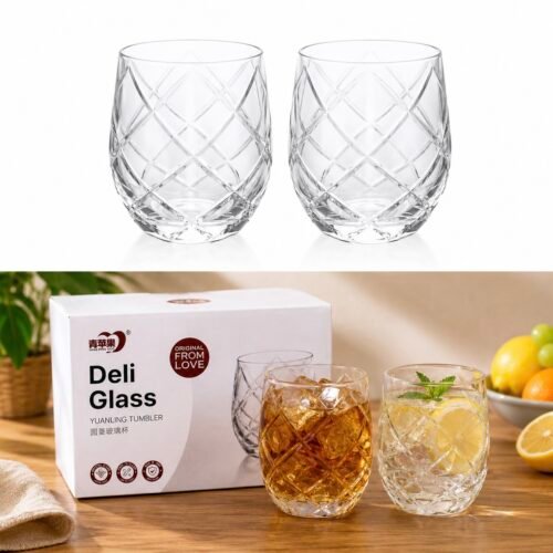 DELI GLASS VERRE 32CL X6 KB059A