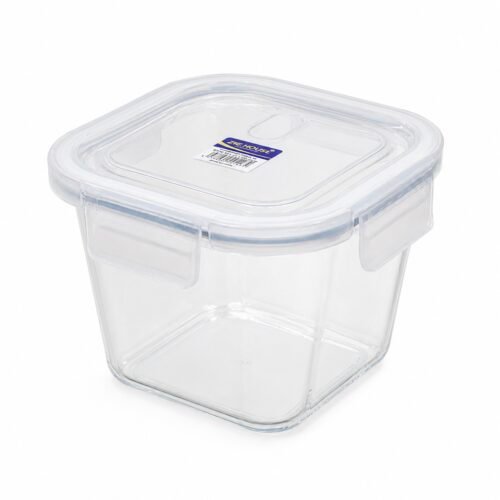 DELI GLASS PORTE MANGER CARRE 900ML GPK207-900