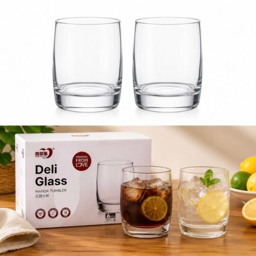 DELI GLASS VERRE 28CL X6 ES5303