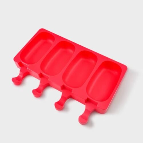 UNO PLASTICO MOULE A GLACES EN SILICONE X4
