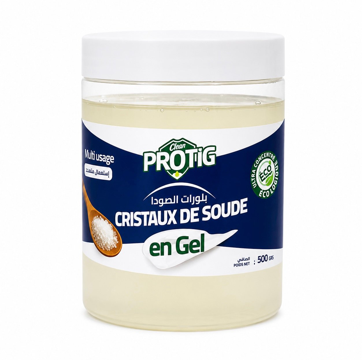PROTIG CRISTAUX DE SOUDE EN GEL 500GR