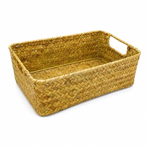PANIER EN OSIER RECTANGULAIRE 30X20X10CM