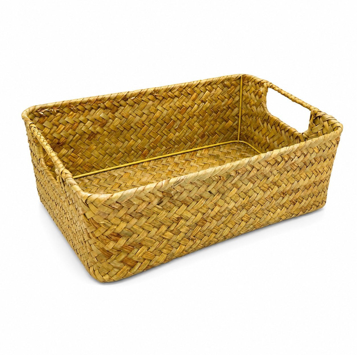 PANIER EN OSIER RECTANGULAIRE 30X20X10CM