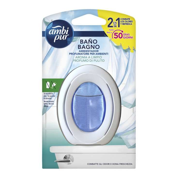 AMBI PUR DESODORISANT COIN ET SALLE DE BAIN 7.5ML AROME PROPRE