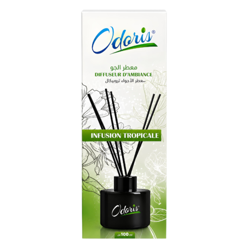 ODORIS DIFFUSEUR A BATONNETS 100ML INFUSION TROPICAL