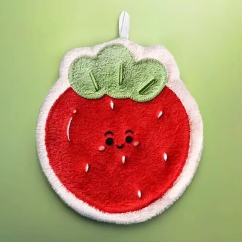 MANIQUE DE CUISINE MICROFIBRE FRAISE