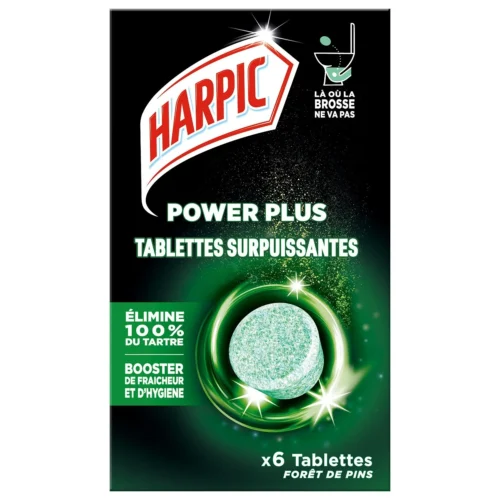 HARPIC TABLETTES NETTOYANTES WC 6X22.5G PIN