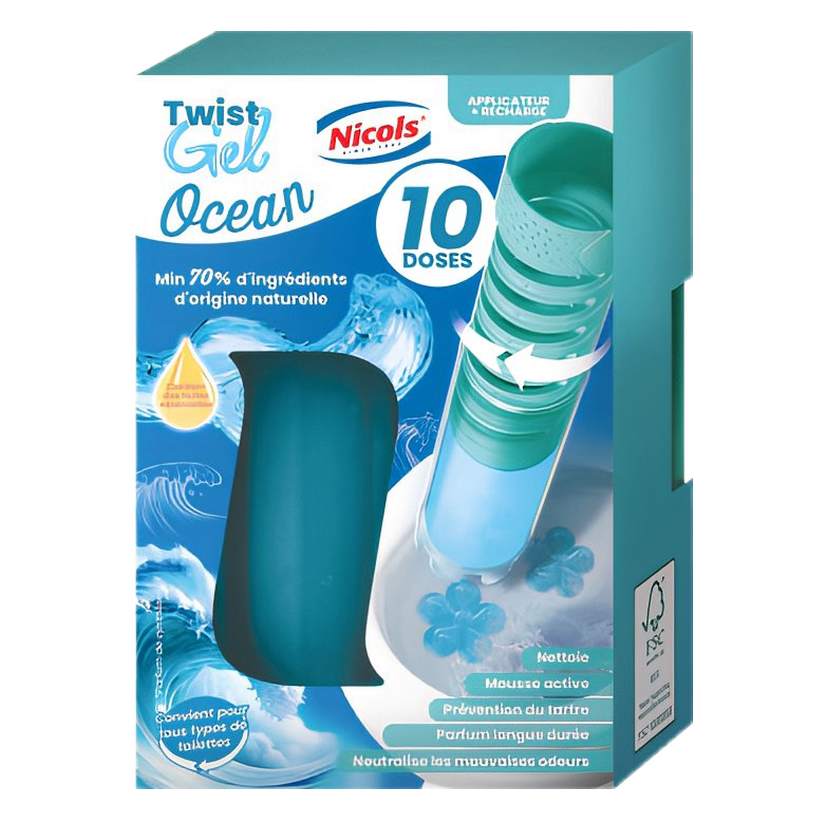 NICOLS FRESH DISQUE X10 OCEAN