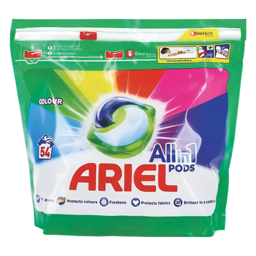 ARIEL PODS LESSIVE X54 COLOR