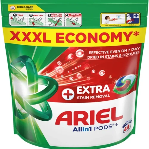 ARIEL PODS LESSIVE X44 EXTRA DETACHANT