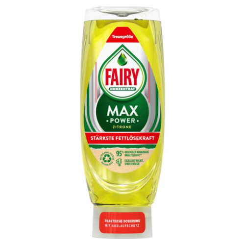 FAIRY MAX LIQUIDE VAISSELLE 545ML CITRON