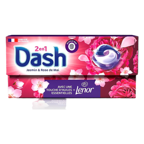 DASH PODS LESSIVE X30 JASMIN & ROSE