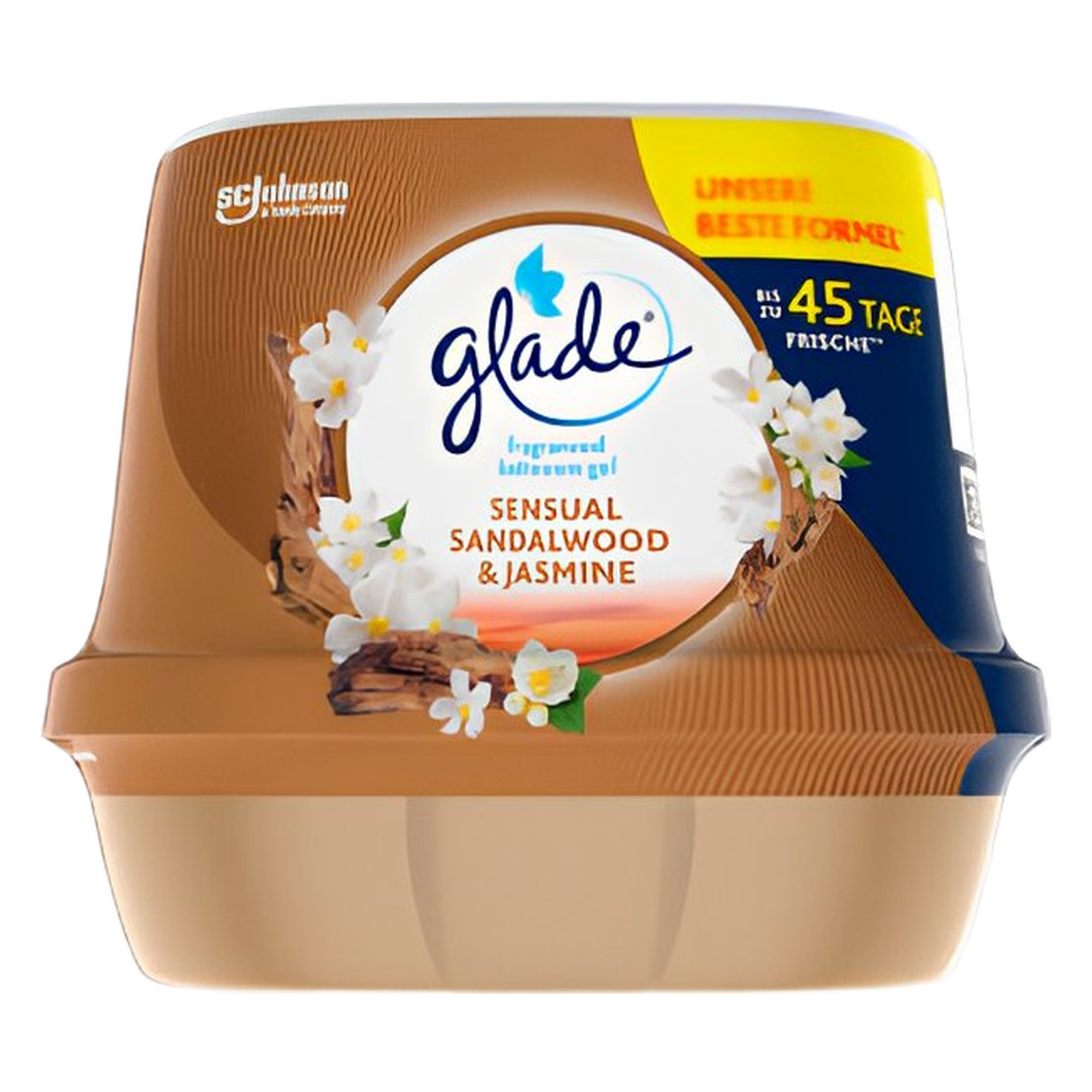 GLADE GEL DESODORISANT 180GR SANDALWOOD & JASMIN