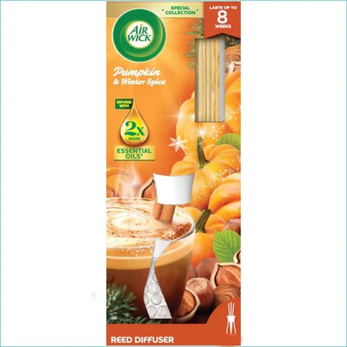 AIR WICK DIFFUSEUR A BATONNETS 25ML PUMKIN