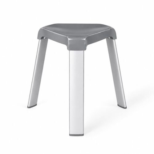ANR TABOURET SDB PM 28X30CM GRIS