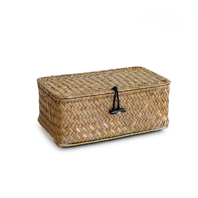 COFFRET EN OSIER PM 23X13X8CM