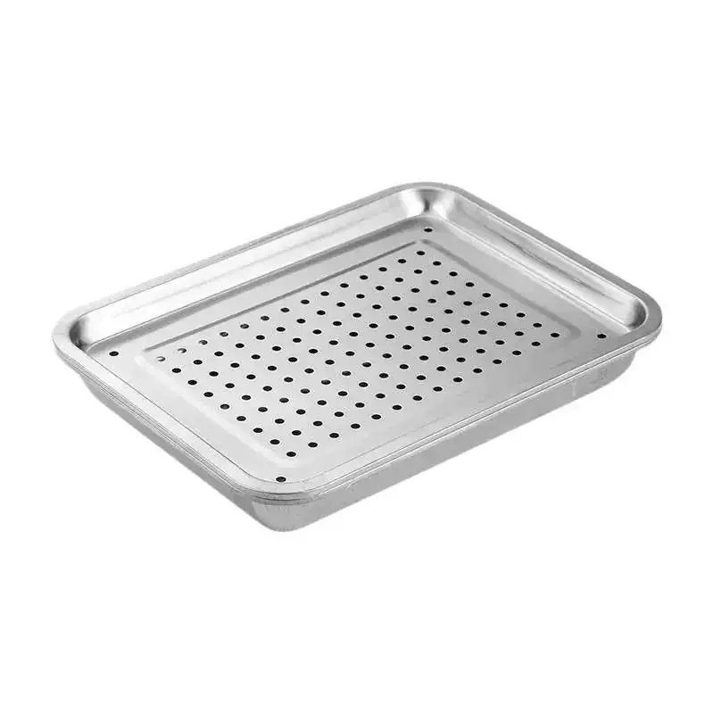 EGOUTTOIR GASTRO EN INOX RECTANG 35X26CM 12482-3
