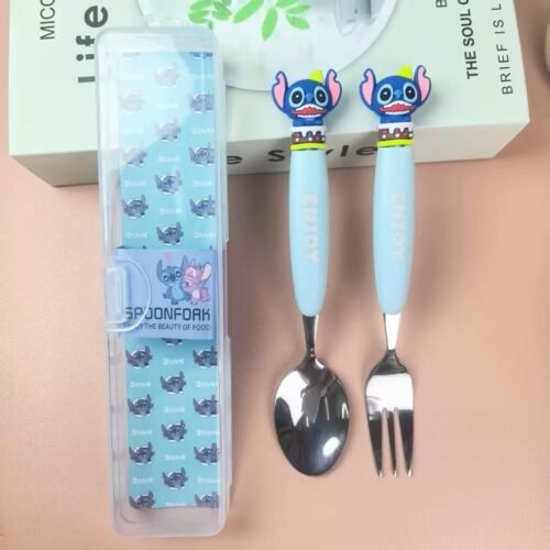 STITCH COUVERT ENFANT BLEU