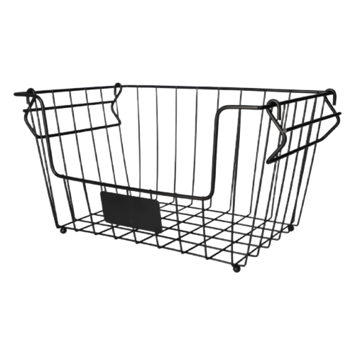DANNY HOME PANIER DE RANGEMENT 34X22X17.5CM NOIR