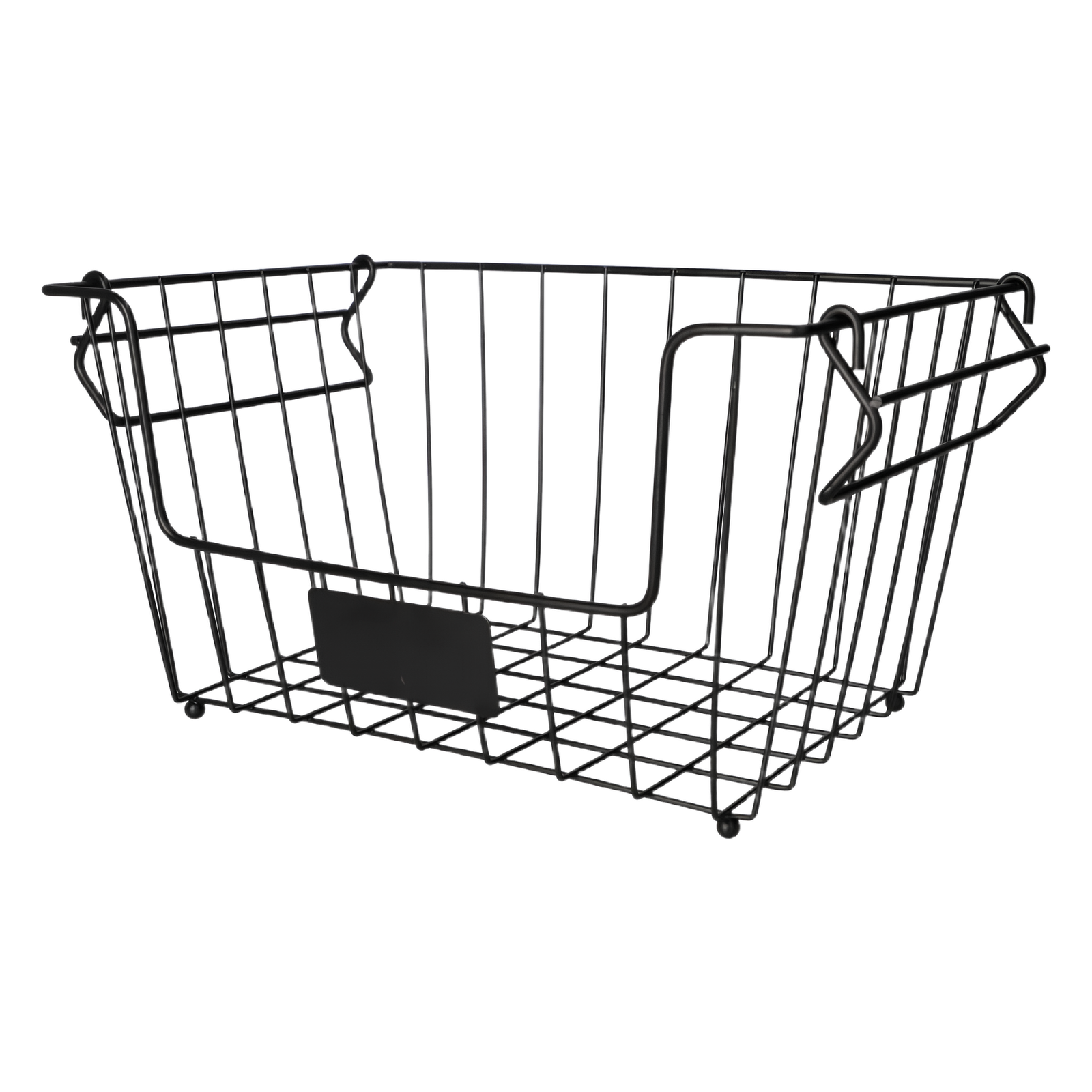 DANNY HOME PANIER DE RANGEMENT 34X22X17.5CM NOIR