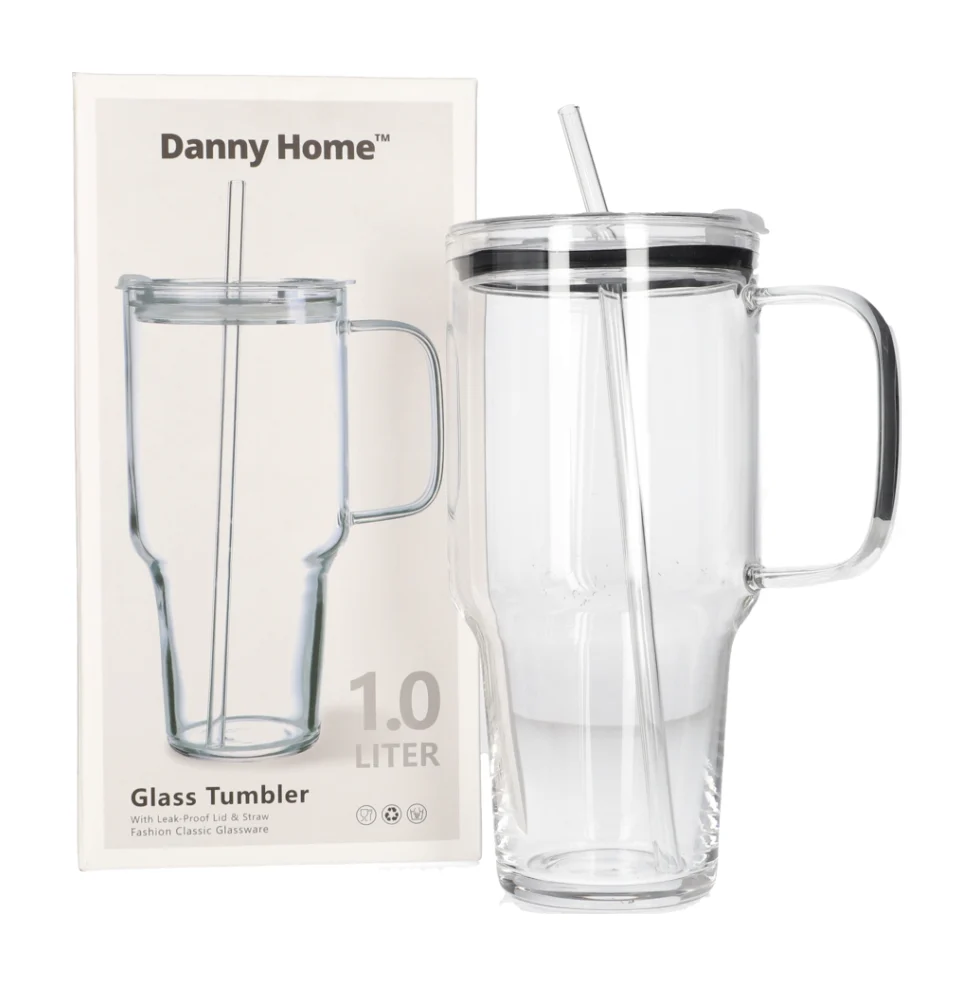 DANNY HOME MUG EN VERRE 1L XF036 – Image 2