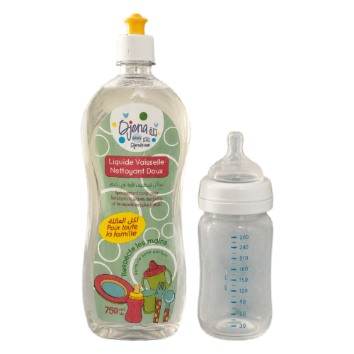 DJENA LIQUIDE NET BIBERONS ET TETINES 750ML