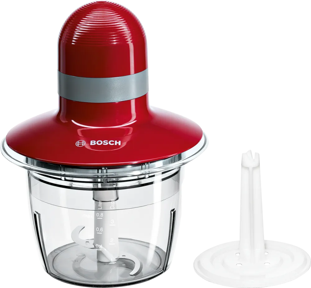 BOSCH MINI HACHOIR 400W ROUGE MMR08R2 – Image 2