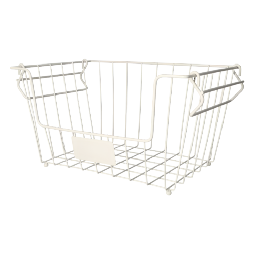DANNY HOME PANIER DE RANGEMENT 39.5X25X19.5CM BLANC