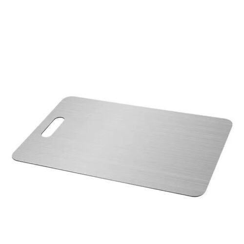PLANCHE A DECOUPER EN INOX 29X20CM