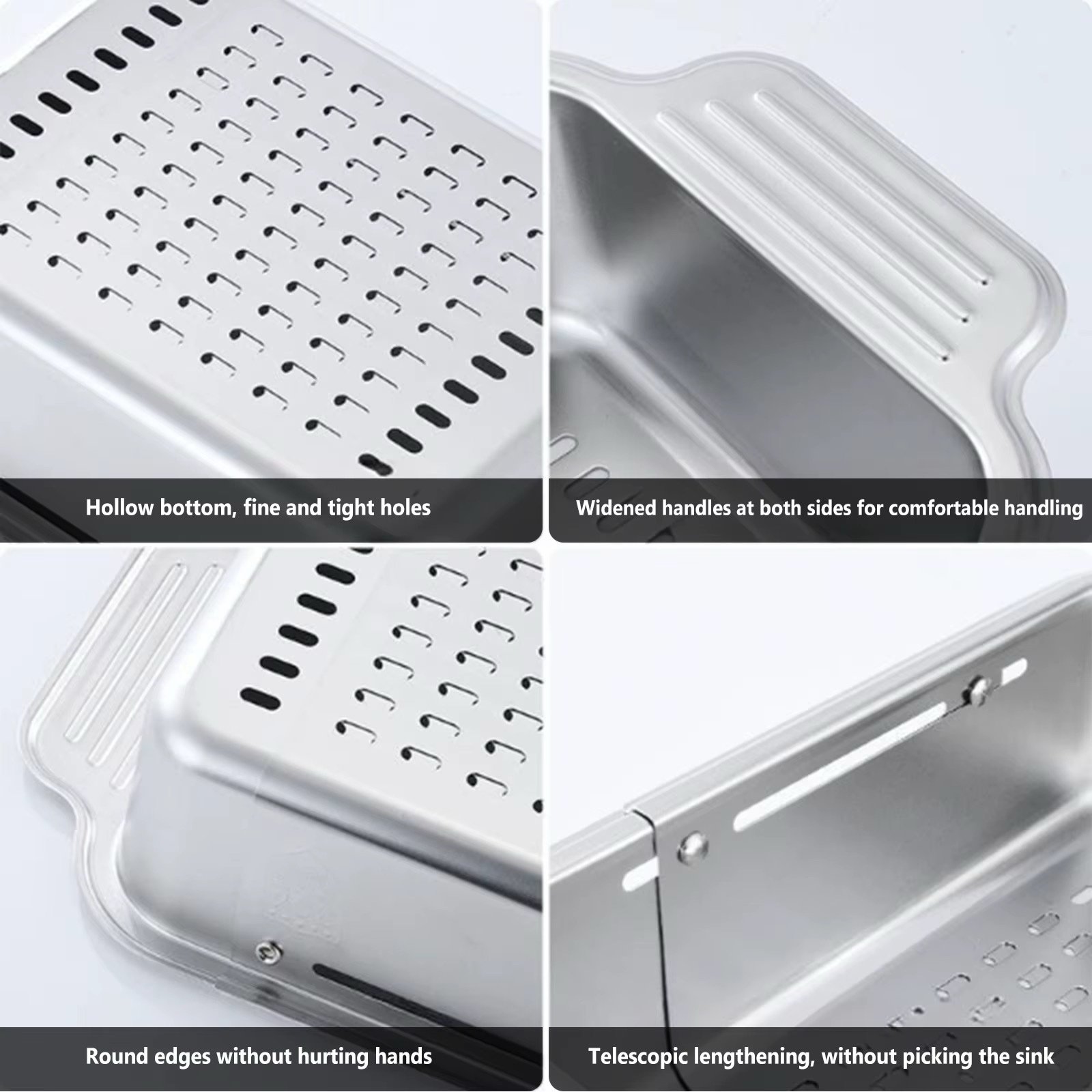 PASSOIR EN INOX EXTENSIBLE 33.5/44.5X15X628091-11 – Image 3